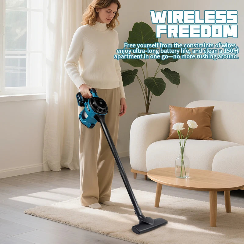 16000pa Cordless Electric Vacuum Cleaner. Dry/Wet Dust Carpet Collector Machine