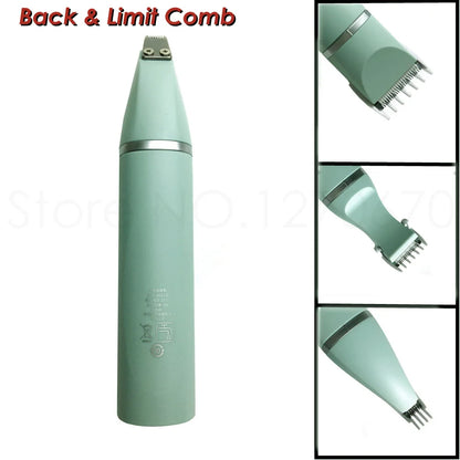 Professional Silent Cat & Dog Hair Trimmer. Paws Nail Grinder Animal. USB Rechargeable Pet Grooming Clipper