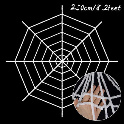 🕷️ Giant Stretchy Spider Web Halloween Decor