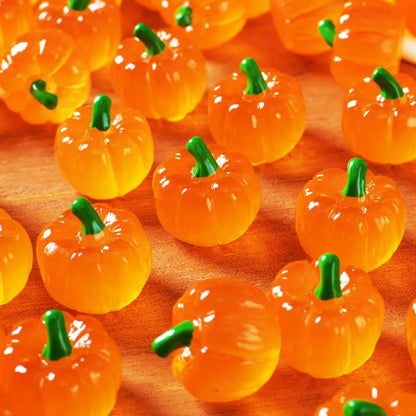 🎃 Mini Resin Pumpkin Ornaments