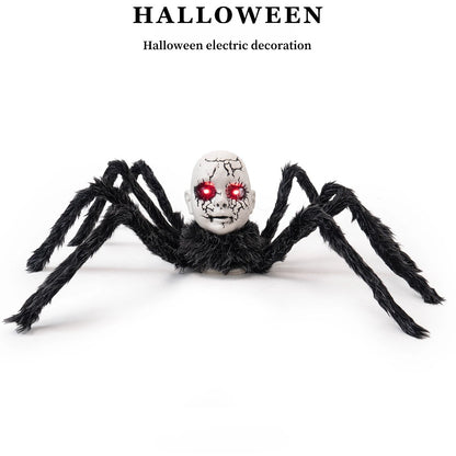 🕷️ Halloween Motion-Activated Spider Doll