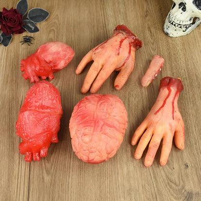 🩸 Bloody Severed Limbs Halloween Props