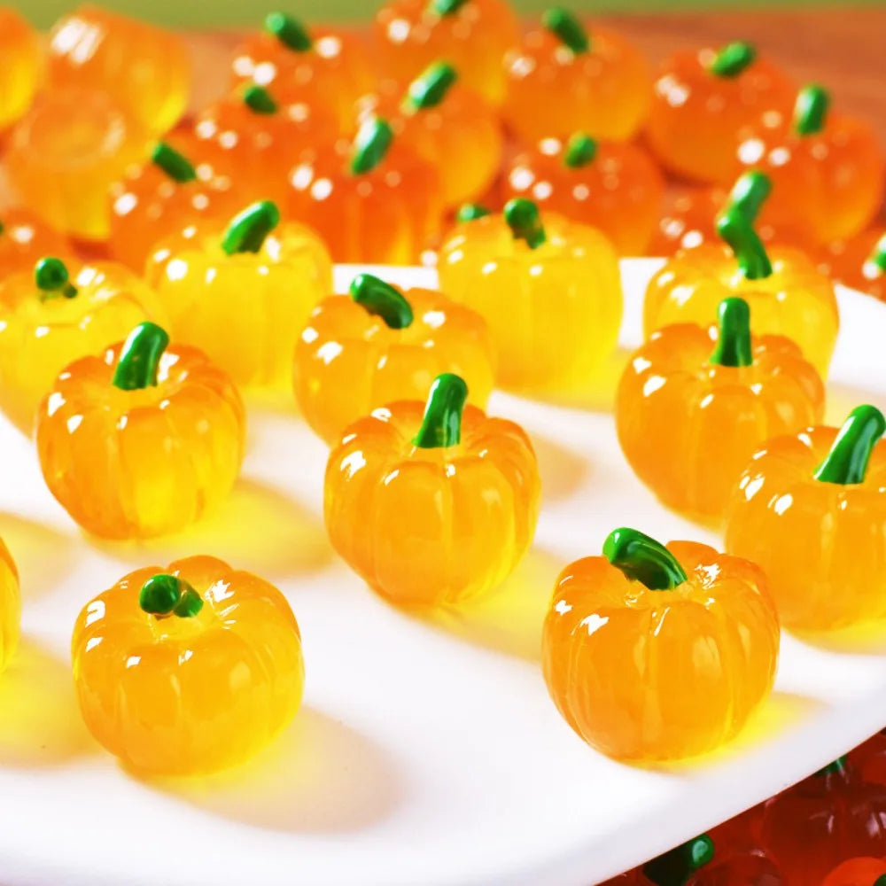🎃 Mini Resin Pumpkin Ornaments