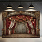 🤡 Scary Circus Halloween Clown Backdrop