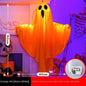 Halloween Glowing White Ghost LED Hanging Ghosts Horror Props with Fairy Light for Indoor & Outdoor Haunted House Halloween Decoration