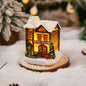 Christmas Winter Village, Christmas Doll Figurines, Christmas Miniature Resin Ornament Kits