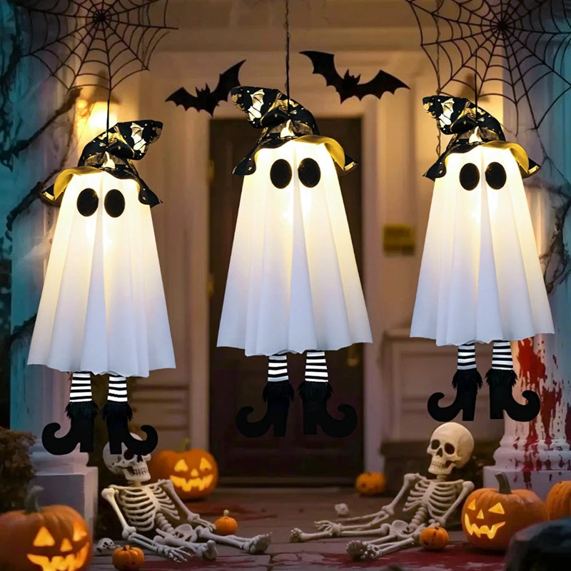 👻 Halloween LED Witch & Ghost Lights