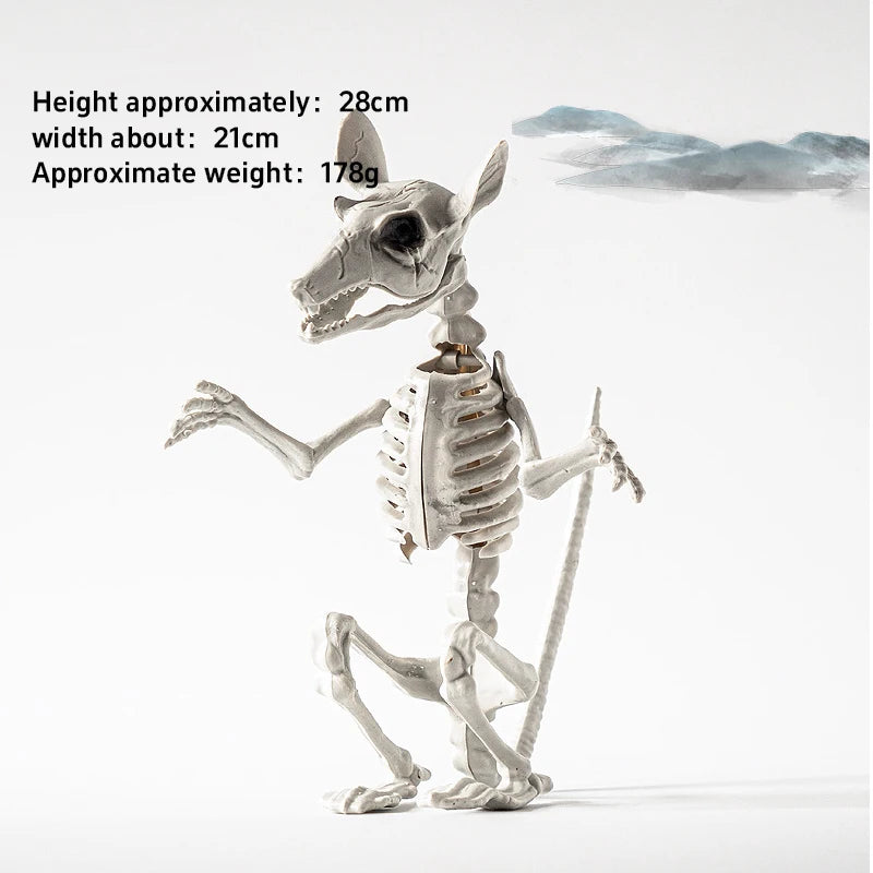 Halloween New Dog Skeleton Decoration. Spooky Skeleton Animal Puppy Bones Decoration for Halloween Indoor & Outdoor 2026