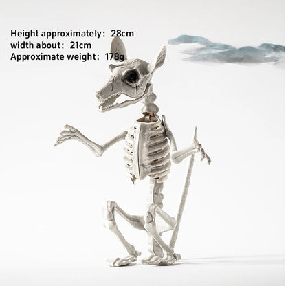 Halloween New Dog Skeleton Decoration. Spooky Skeleton Animal Puppy Bones Decoration for Halloween Indoor & Outdoor 2026