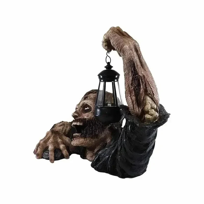 🧟 Crawling Zombie LED Lantern Decor