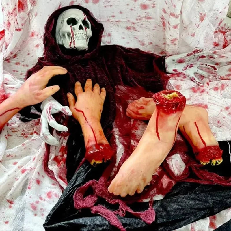 🩸 Bloody Severed Limbs Halloween Props