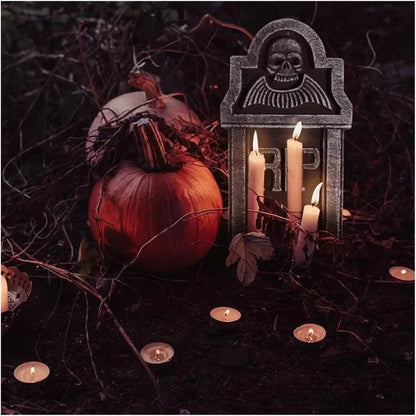 4pcs Halloween Tombstone Decorative Cemetery Foam. Haunted House Graveyard for House Outdoor Party Prank Props