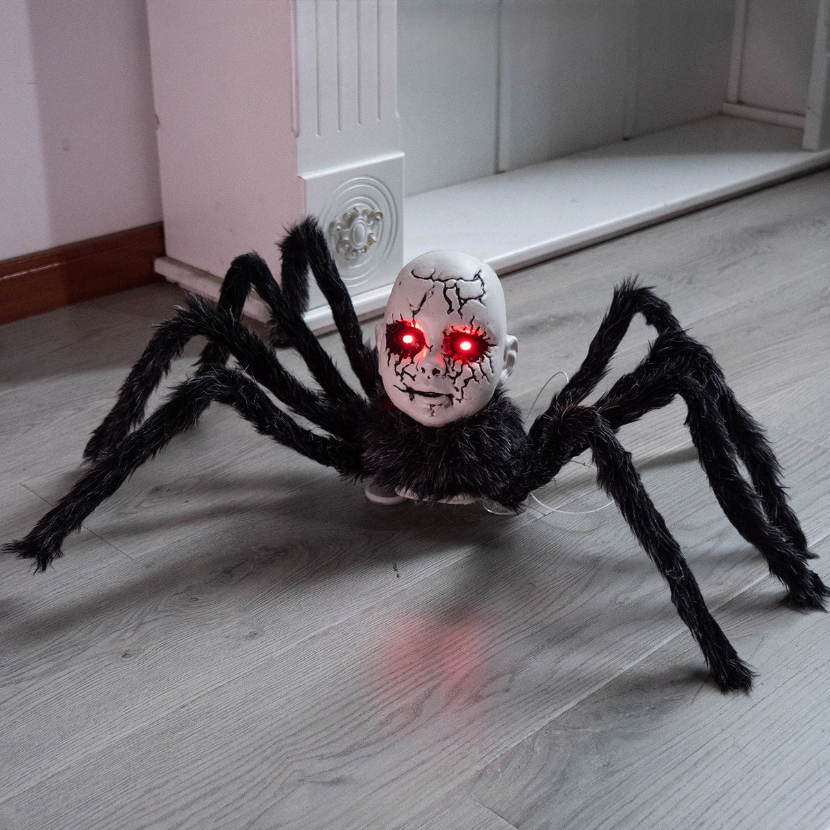 🕷️ Halloween Motion-Activated Spider Doll