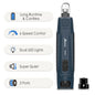 JOYU 6-Speed Quiet Pet Nail Grinder & Paws Clippers with Dual LED Lights for Cats & Dog Claws for Grooming