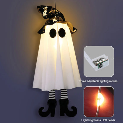 👻 Halloween LED Witch & Ghost Lights