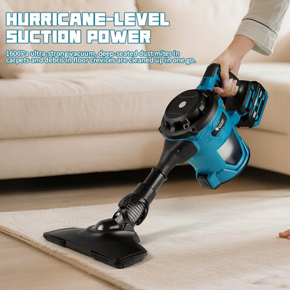 16000pa Cordless Electric Vacuum Cleaner. Dry/Wet Dust Carpet Collector Machine
