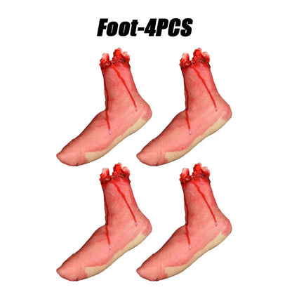 🩸 Bloody Severed Limbs Halloween Props