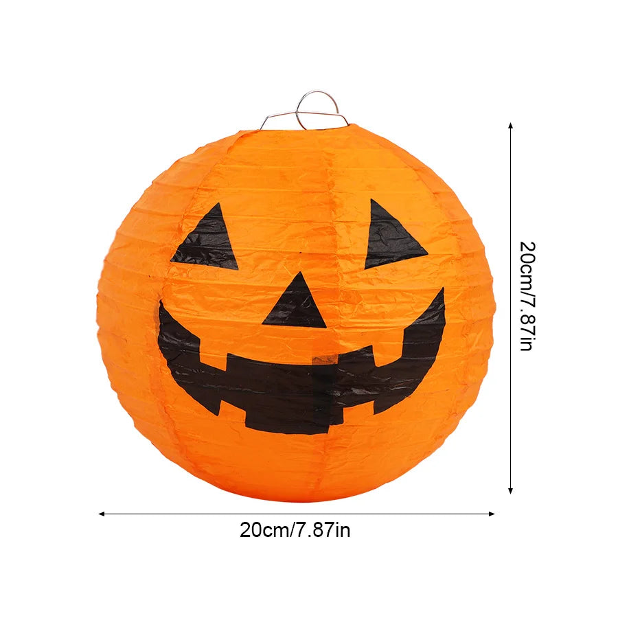 🎃 Halloween Hanging Pumpkin Paper Lanterns
