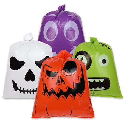🎃 Halloween Pumpkin Leaf Trash Bags