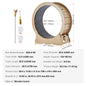 SucceBuy Wooden Cat Exercise Wheel. Large Cat Treadmill Wheel for Indoor Cat. Running Wheel with Detachable Carpet& Cat Teaser