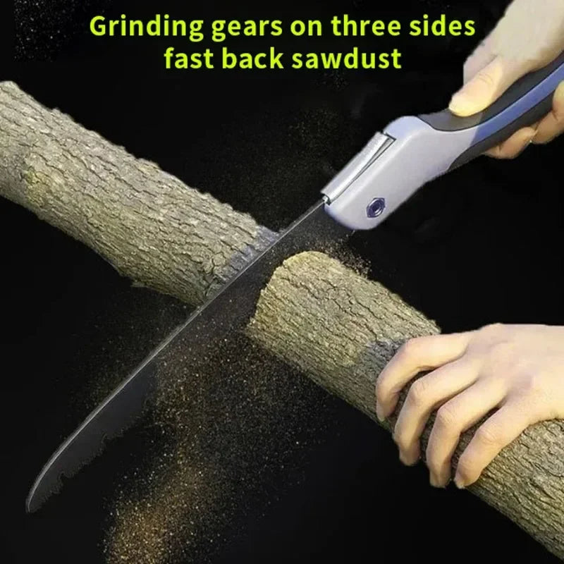 Folding Hand Saw Multifunctional Outdoor Logging Saw, Woodworking Folding Portable Saw For Garden Pruner Gardening Tools