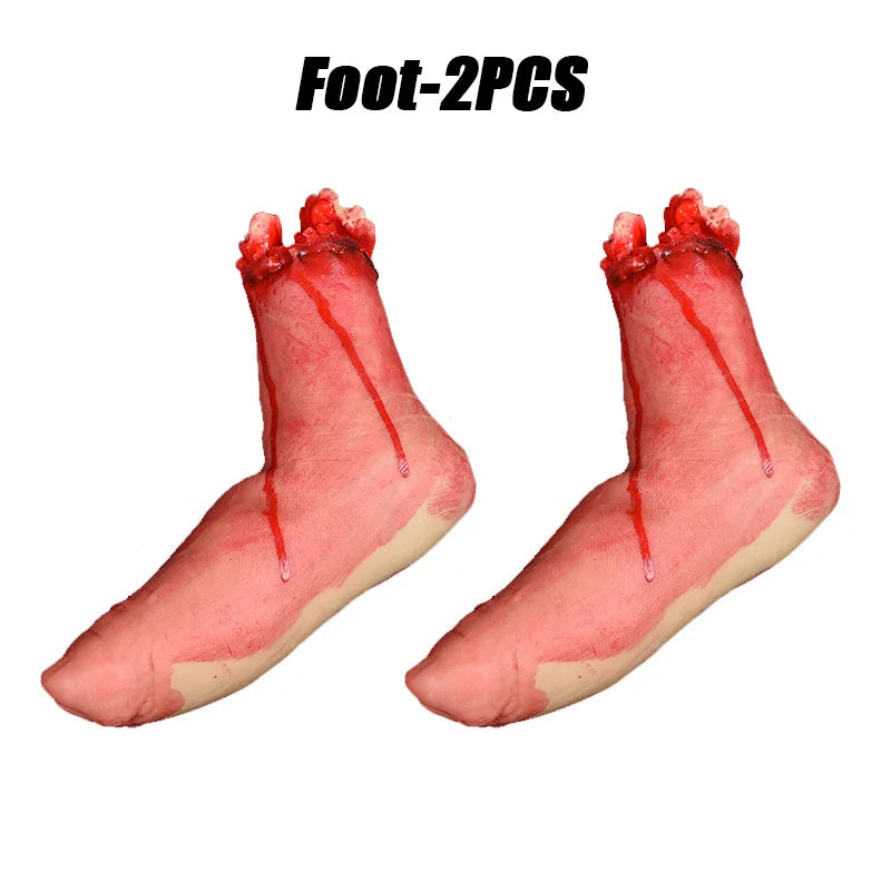 🩸 Bloody Severed Limbs Halloween Props