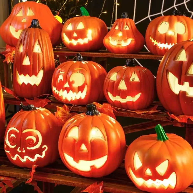 1Pc Decorative Pumpkin Halloween Props. Lantern Deco Outdoor Halloween Decoration