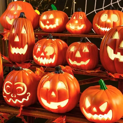 1Pc Decorative Pumpkin Halloween Props. Lantern Deco Outdoor Halloween Decoration