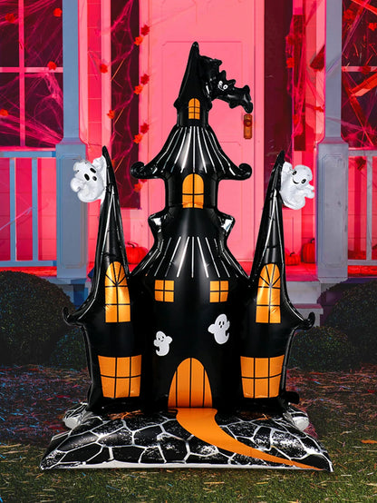 🏰 58-Inch Haunted House Halloween Balloon