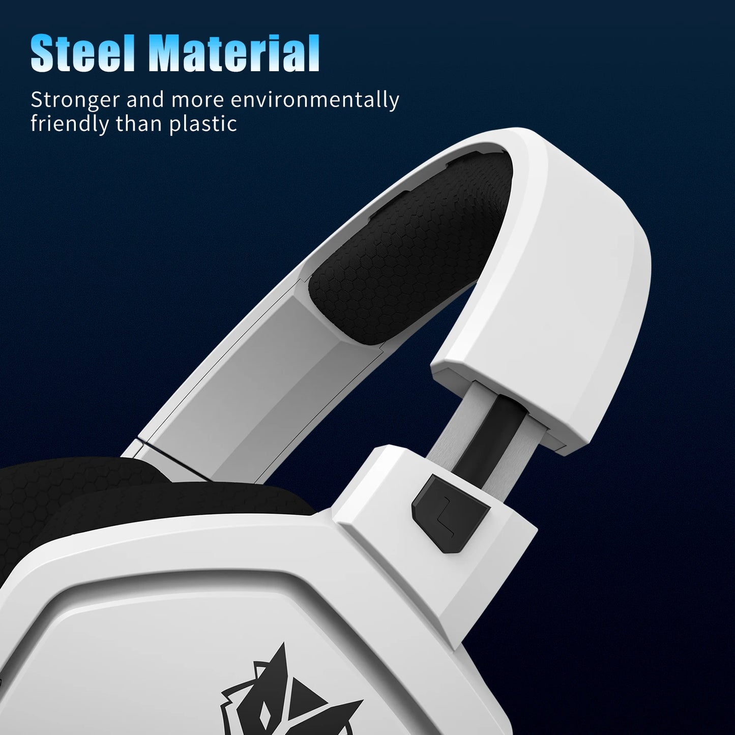 NUBWO G06 Dual Wireless Gaming Headset with Microphone for PS5, PS4, PC, Mobile, Switch. 2.4GHz Bluetooth 5.3 Gaming Headphone