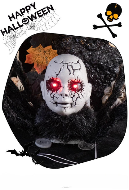 🕷️ Halloween Motion-Activated Spider Doll