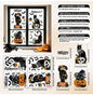 🕷️ Halloween Reusable Window Stickers Set