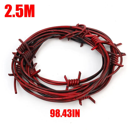 🕸️Halloween Fake Barbed Wire Fence Prop