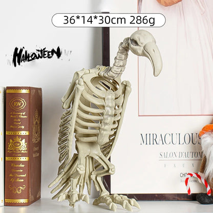 Halloween New Dog Skeleton Decoration. Spooky Skeleton Animal Puppy Bones Decoration for Halloween Indoor & Outdoor 2026
