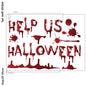 ☠️ Halloween Zombie Caution Tape