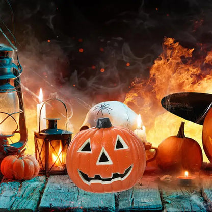 1Pc Decorative Pumpkin Halloween Props. Lantern Deco Outdoor Halloween Decoration