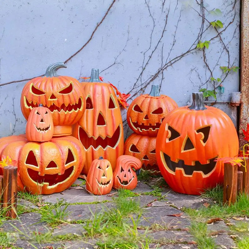 1Pc Decorative Pumpkin Halloween Props. Lantern Deco Outdoor Halloween Decoration