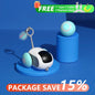 Smart Cat Toy. Interactive Cat Car Toy. Automatic Rolling or Remote Control for Indoor Cat Accessories & Kittens