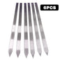 Wide Flat Barbecue Skewers. Stainless Steel Turkish Adana Flat and Paneer Tikka BBQ Kebab Skewers Perfect for Koobideh Kebab