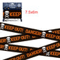 ☠️ Halloween Zombie Caution Tape