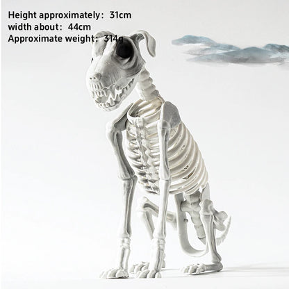 Halloween New Dog Skeleton Decoration. Spooky Skeleton Animal Puppy Bones Decoration for Halloween Indoor & Outdoor 2026