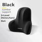 Memory Foam Lumbar Back Cushion for Car, Office, Gaming Chairs and Postpartum Waist Support Multi Functional Pain Relief Pillow