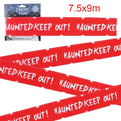 ☠️ Halloween Zombie Caution Tape