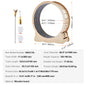 SucceBuy Wooden Cat Exercise Wheel. Large Cat Treadmill Wheel for Indoor Cat. Running Wheel with Detachable Carpet& Cat Teaser