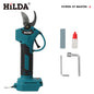 HILDA Brushless Electric Pruning Shears, 500W Pruner Cordless Electric Garden Scissors Fruit Tree Cutter