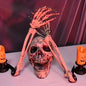 💀 Creepy Skull Garden Stakes & Fence Hangers