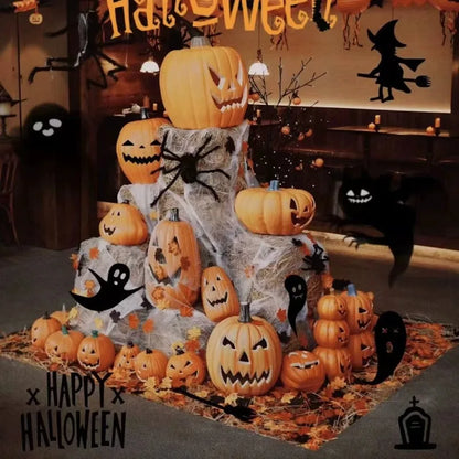 1Pc Decorative Pumpkin Halloween Props. Lantern Deco Outdoor Halloween Decoration