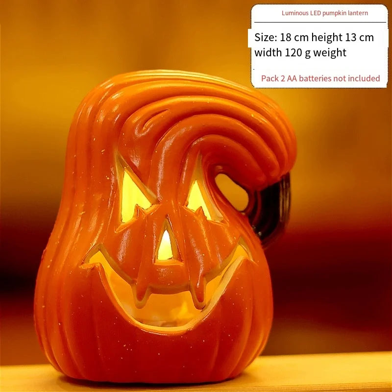 1Pc Decorative Pumpkin Halloween Props. Lantern Deco Outdoor Halloween Decoration