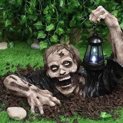🧟 Crawling Zombie LED Lantern Decor