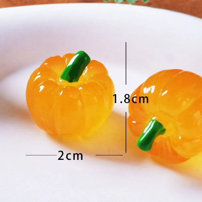 🎃 Mini Resin Pumpkin Ornaments